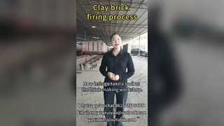 เตาเผาแบบอุโมงค์สำหรับกระบวนการเผาอิฐดินเผา